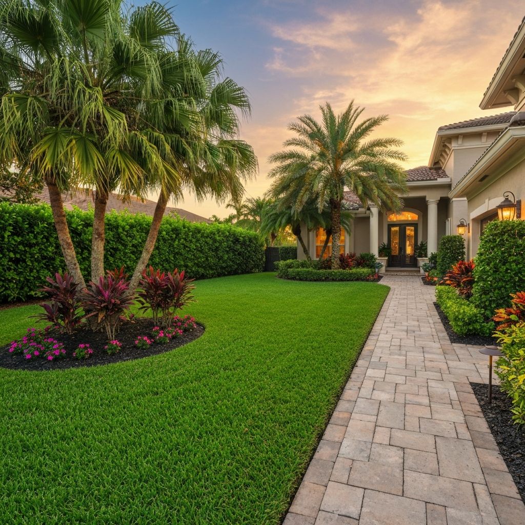 Residential landscaping services